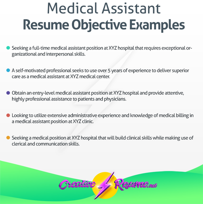 Medical assistant resume objective example